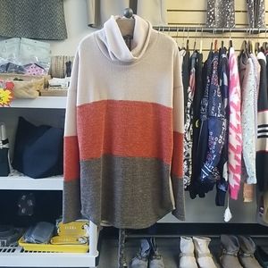Women's turtleneck sweater